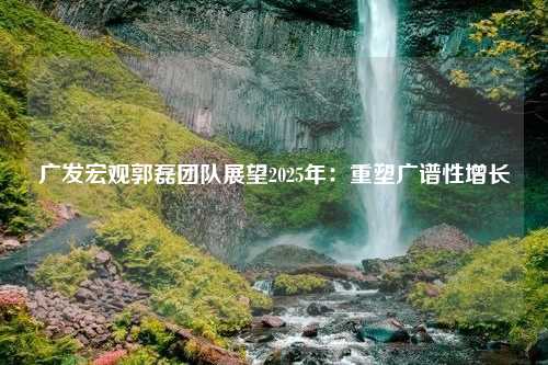 广发宏观郭磊团队展望2025年：重塑广谱性增长