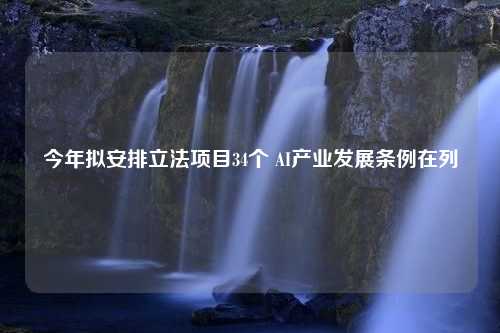 今年拟安排立法项目34个 AI产业发展条例在列