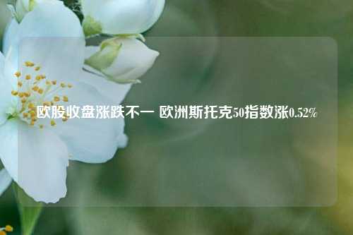 欧股收盘涨跌不一 欧洲斯托克50指数涨0.52%