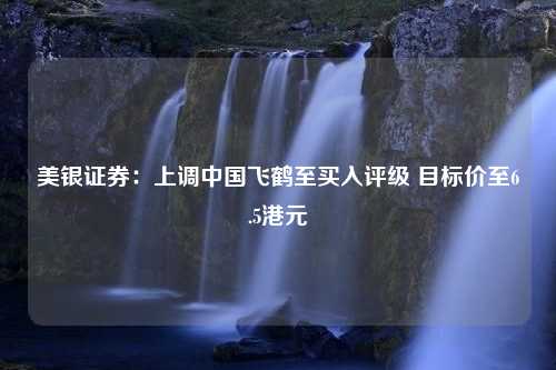 美银证券：上调中国飞鹤至买入评级 目标价至6.5港元