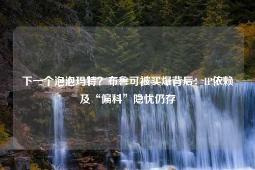 下一个泡泡玛特？布鲁可被买爆背后：IP依赖及“偏科”隐忧仍存