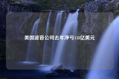 美国波音公司去年净亏118亿美元